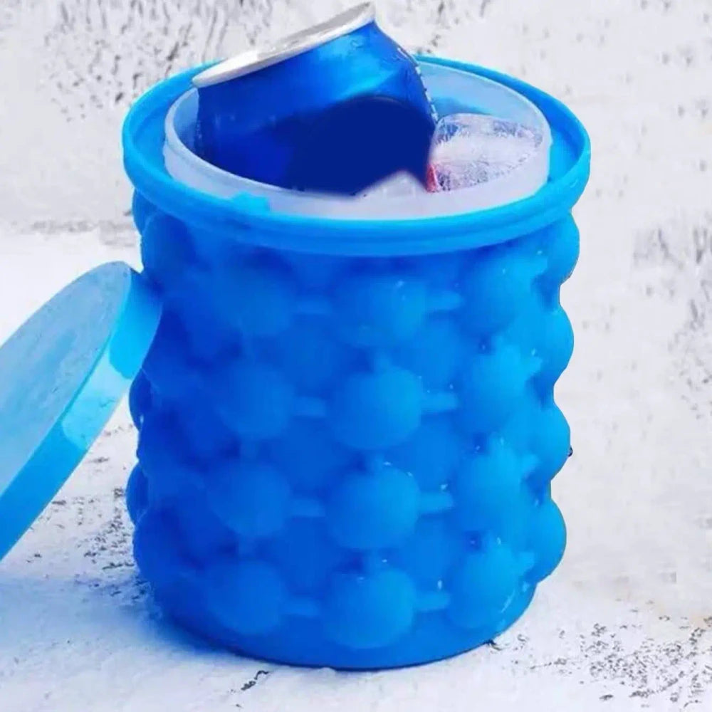 Portable Silicone Ice Bucket