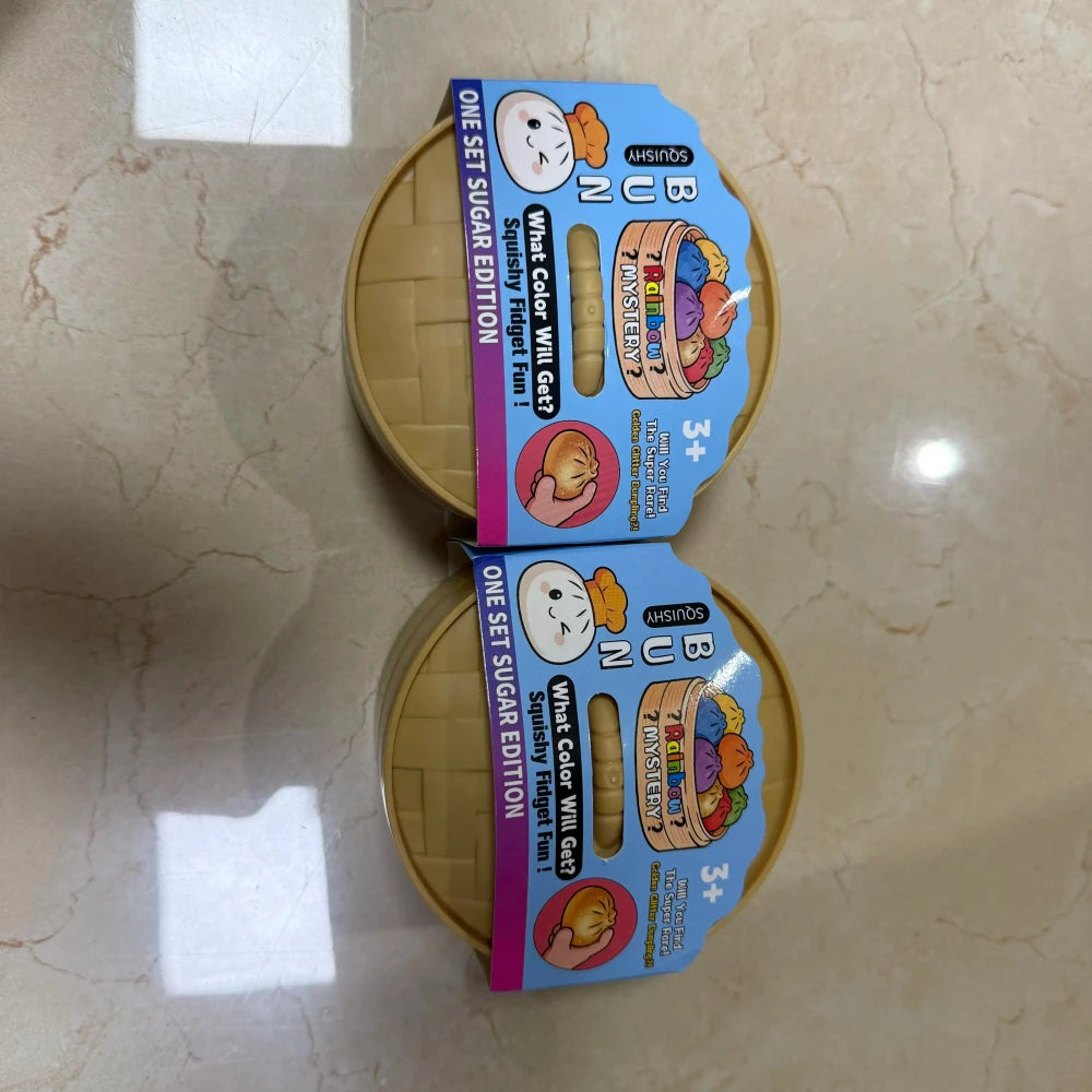 Glitter Dumpling Squishy Toy