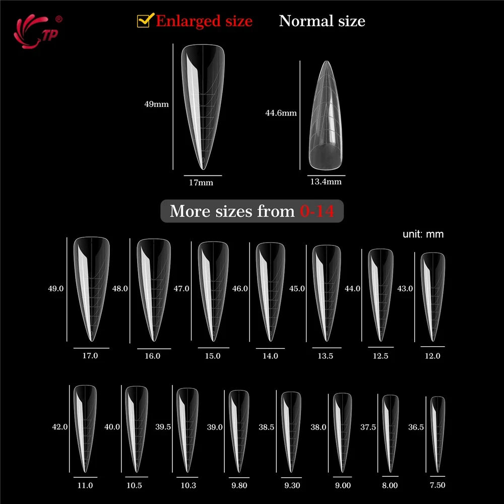 Stiletto Dual Form Nail Molds