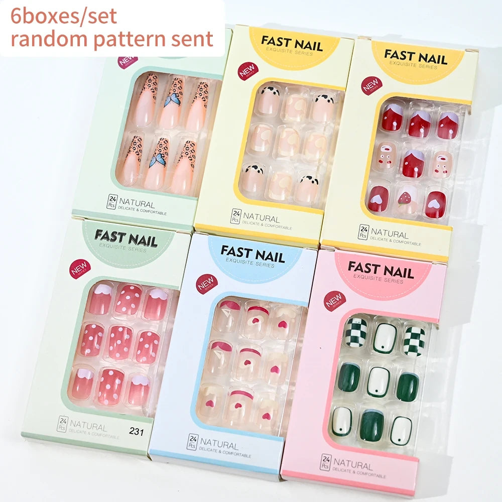 Y2K Press On Nails Set